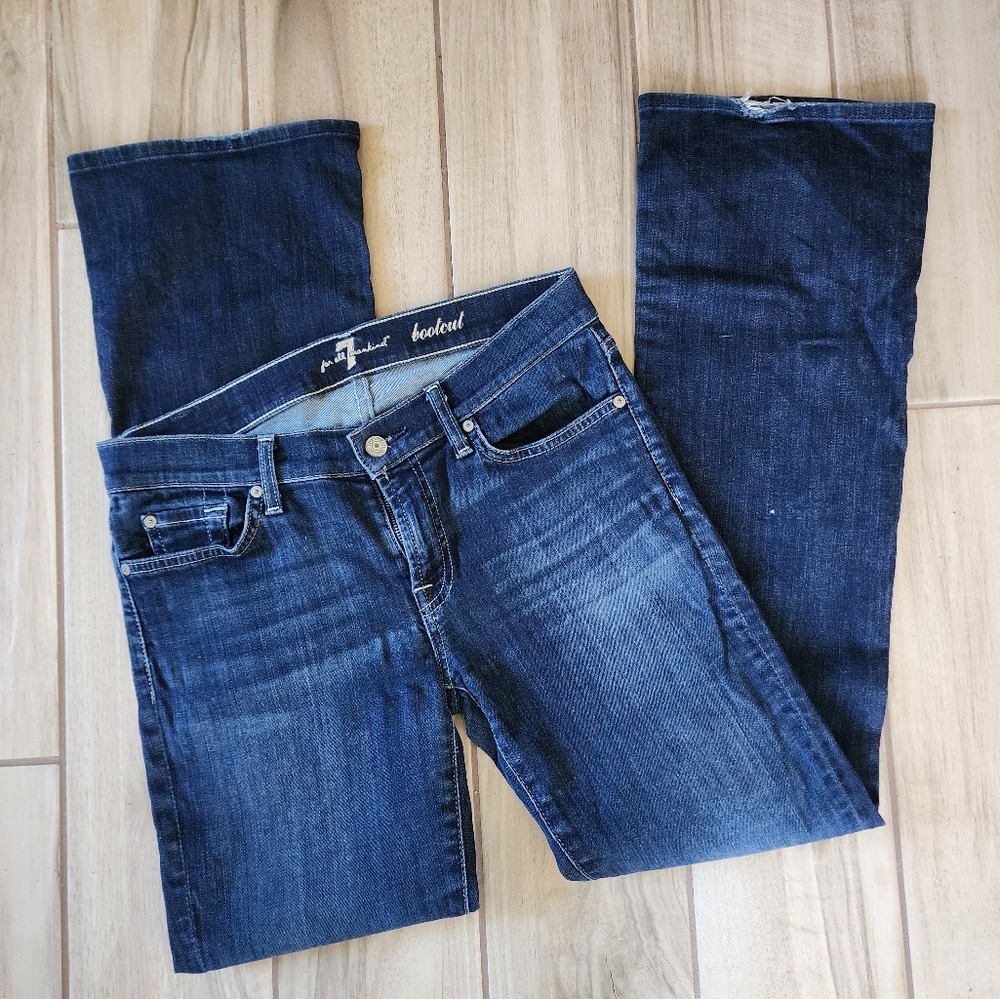 7 for all mankind bootcut jeans